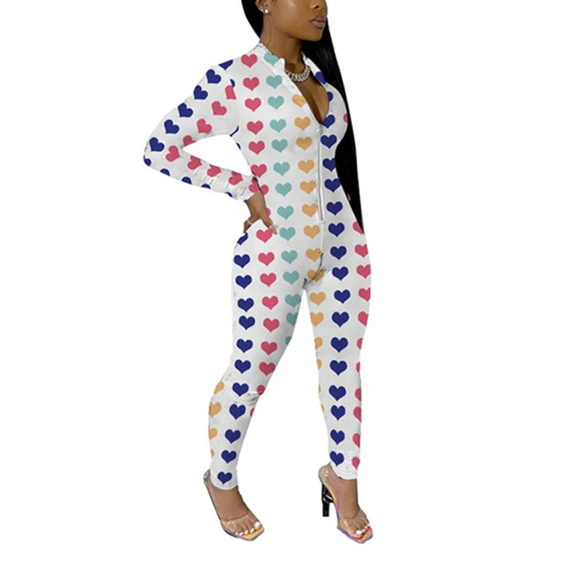 Vrouwen vlinder print sexy bodysuit rits v hals lange mouwen sport jumpsuits rompers yoga sportkleding actieve kleding /2