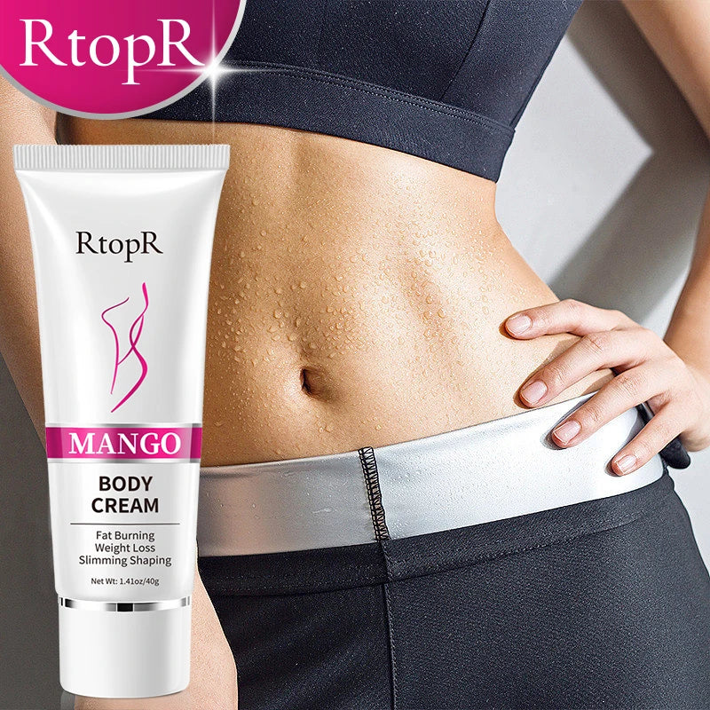 RtopR Fat Burning Slimming Cream Promotes Fat Burning Weight Loss Slimming Legs Create Beautiful Curves Sexy Figure Body Care